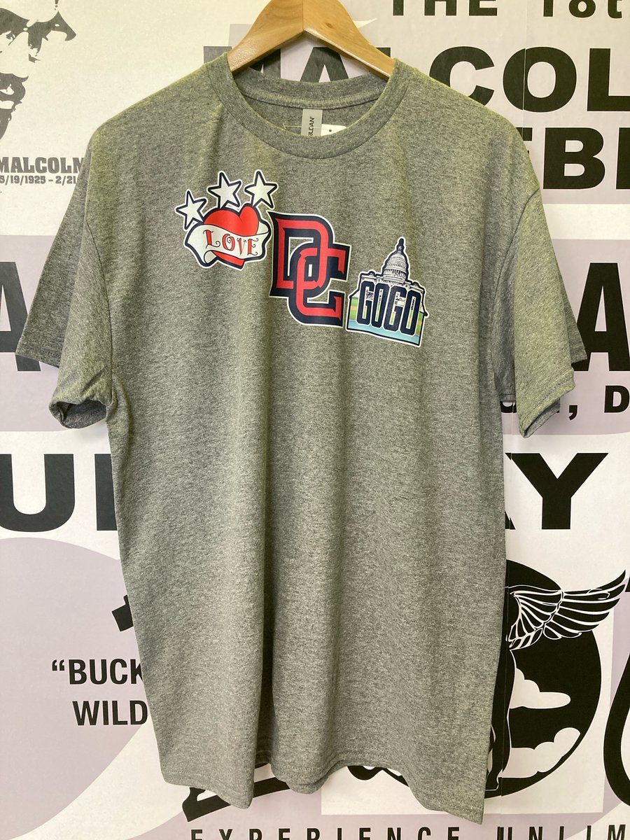 Image of LOVE DC GOGO "DC Tour" Grey T-shirt