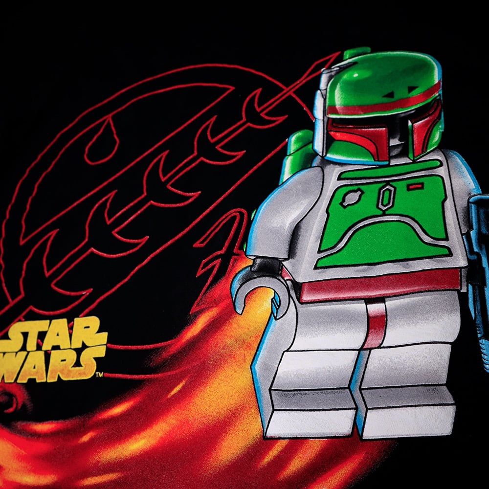 Image of VINTAGE LEGO STAR WARS BOBA FETT W/ JETPACK TEE