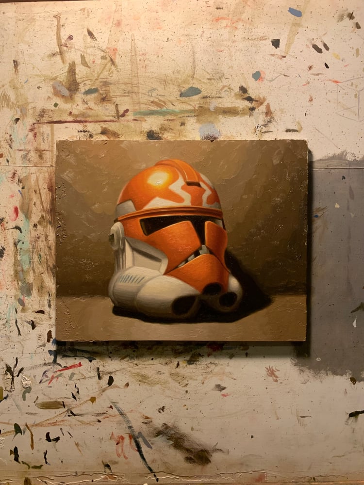 Image of 332nd Ashoka clone trooper helmet