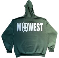 Image 2 of S4LEM MIDWEST GREEN HOODIE