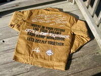 Image 2 of LET’S KAMP TOGETHER WORK JACKET (BROWN)