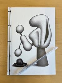 Image 2 of Spasmata Notebook III & White Ink Pen