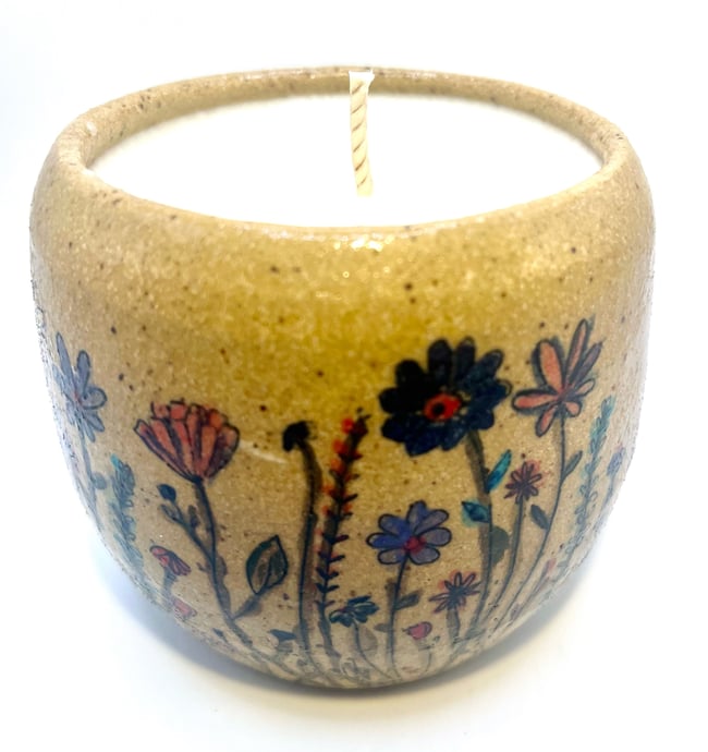 Wildflower candle Pear scented