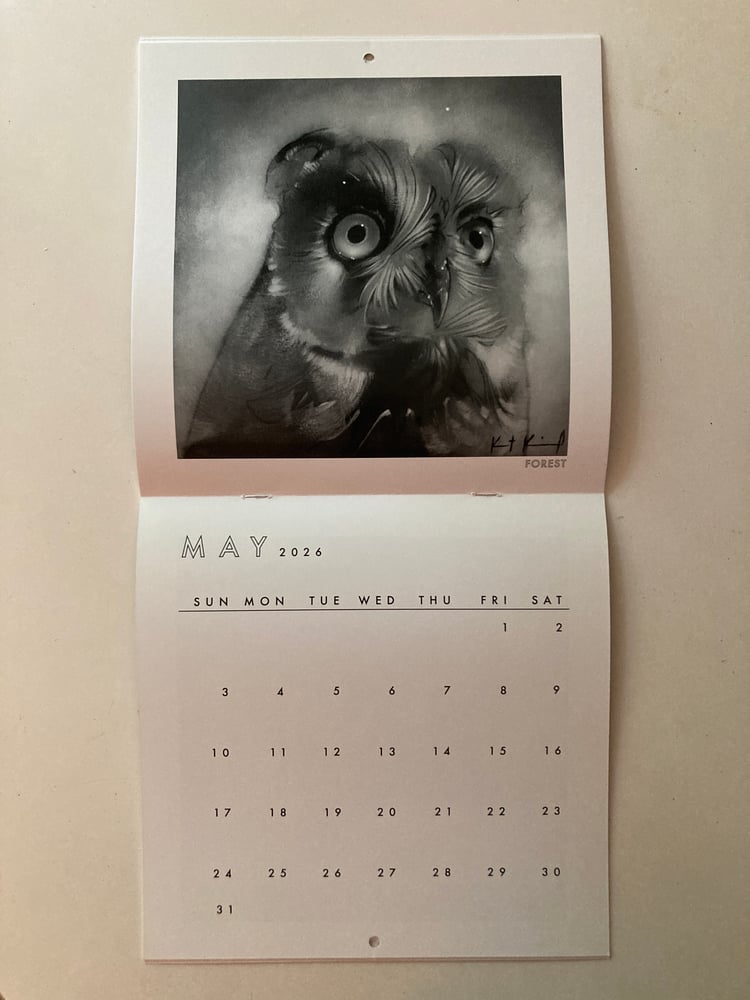 Image of Birds of the Open Door Bird Sanctuary 2026 calendar