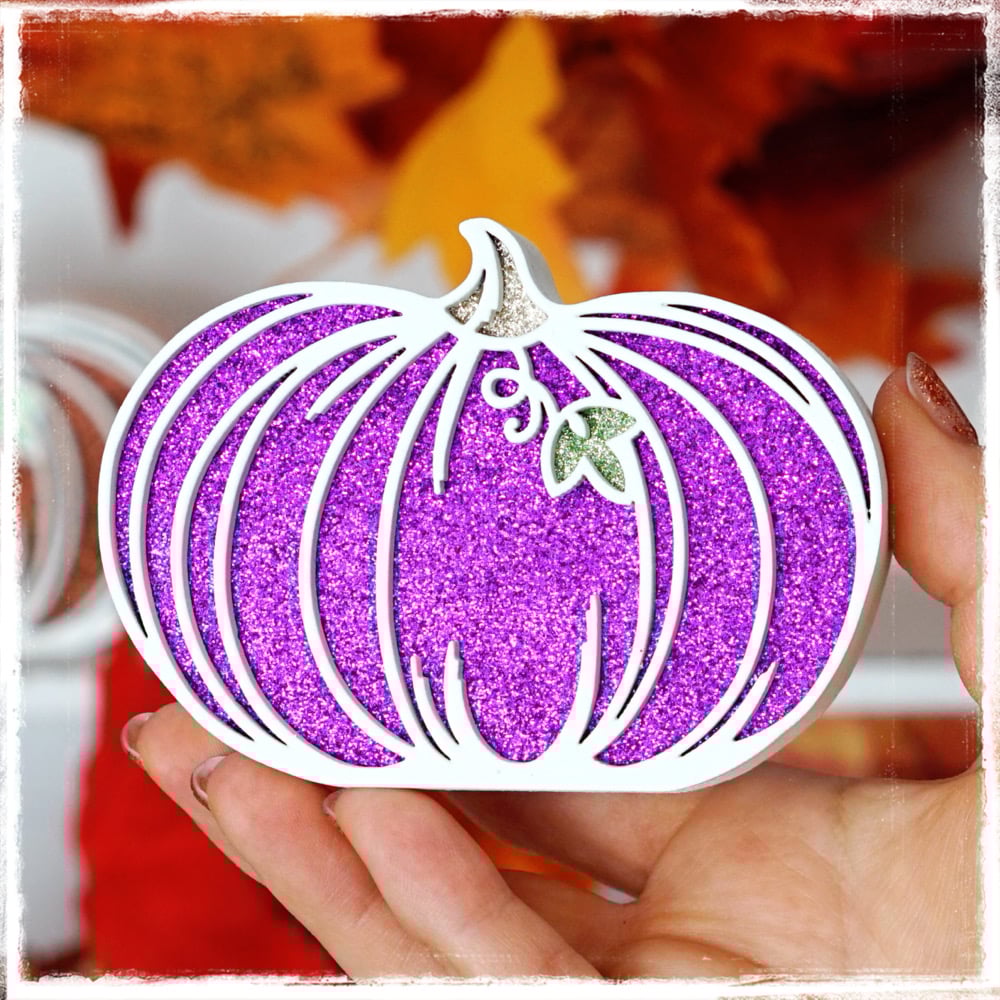 Image of Small Pumpkin - purple 