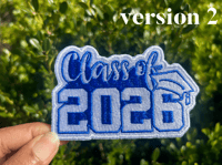 Image 3 of Class Of 2026 Hat Patch / Custom Colors