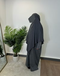 Image 4 of grey jersey khimār