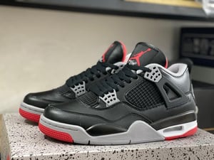 Image of Jordan 4 Bred “ReImagined” 