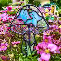 Image 4 of Harebell Mushroom Suncatcher (e)