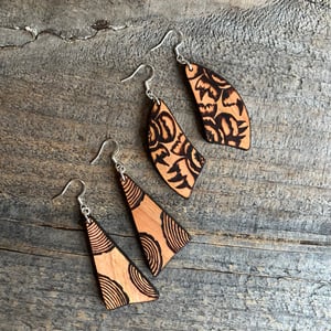 Wooden Earrings