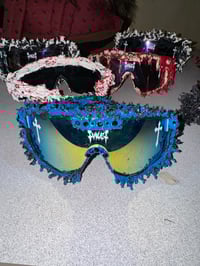Image 1 of BLUE kRYSTAL SHADES 