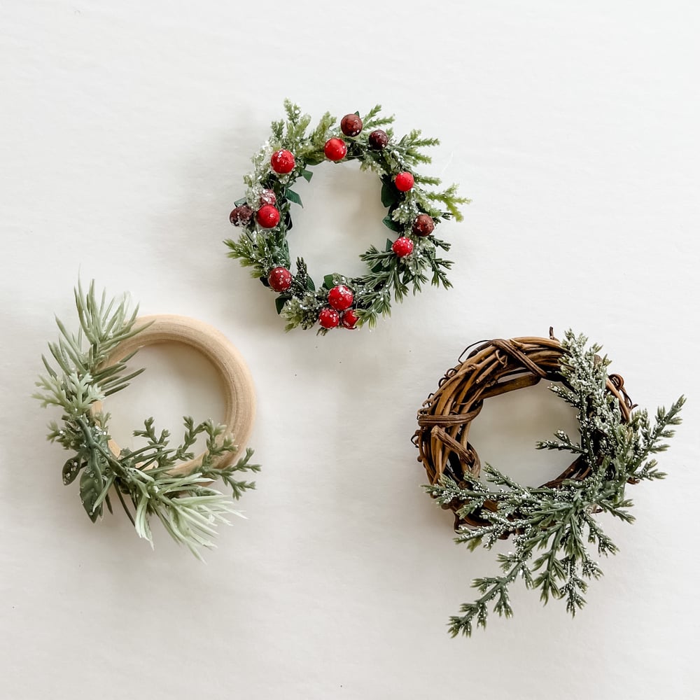 Image of Mini wreaths 