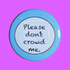 Sensory Awareness Pin back 2