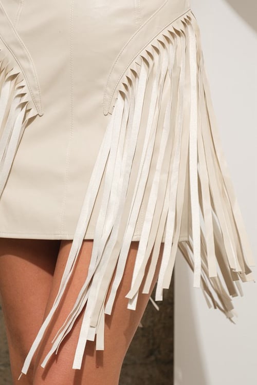 Image of Fringe Mini Dress