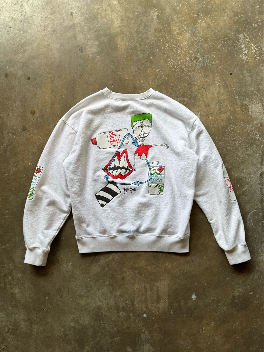 Image of Chrome Hearts Mattyboy Retro Cycle Sweatshirt