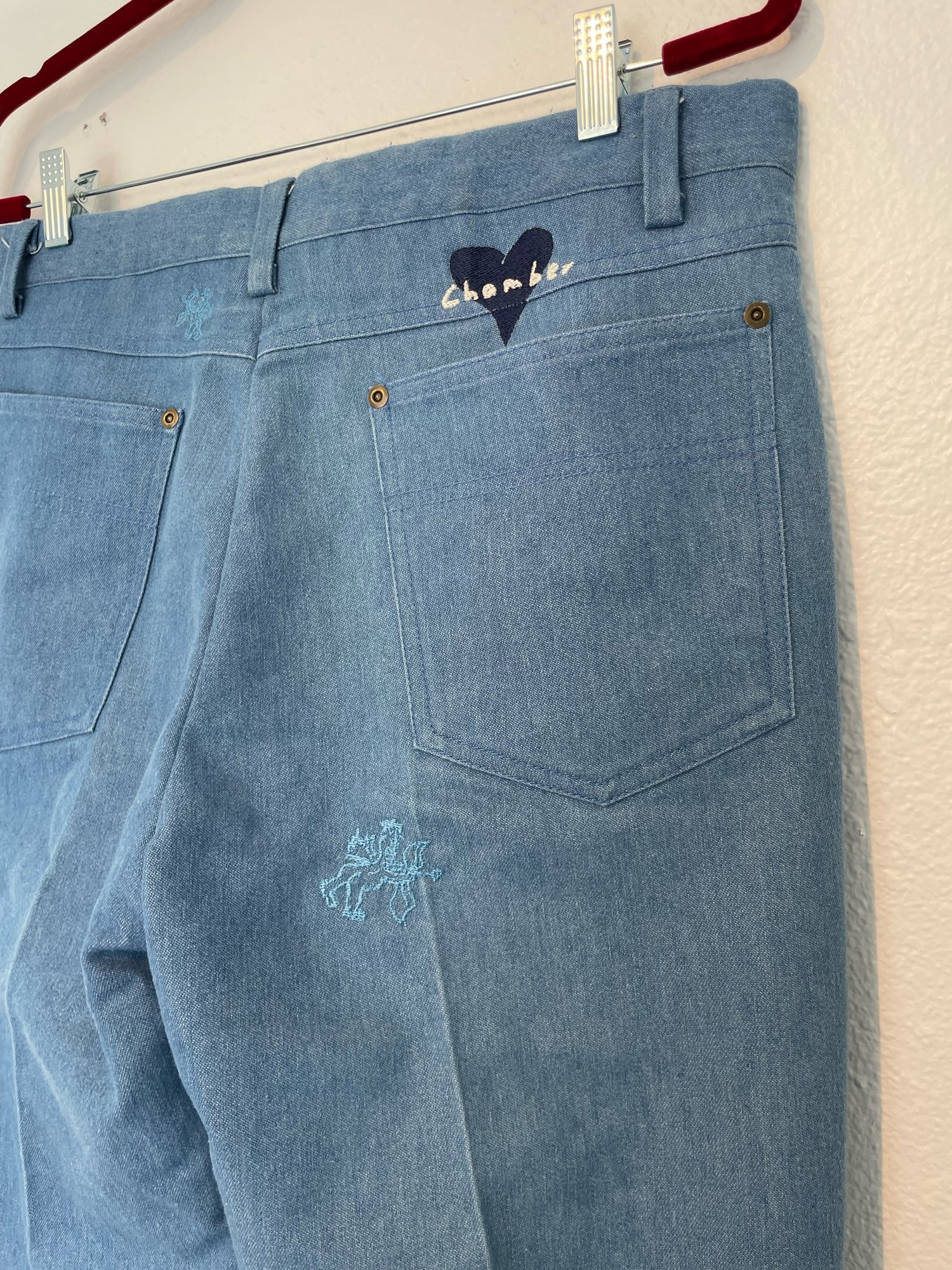 Image of Cupid trousers / light blue 1/1