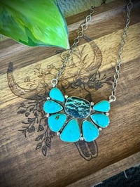 Image 1 of Blackjack & Sonora Cluster Necklace