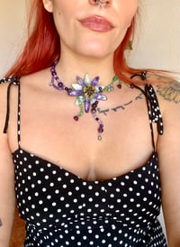 Image 4 of 🍃💜Midnight Amethyst Flora💜🍃 Passionflower 