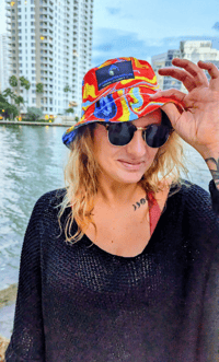 Image 3 of "Surf's Up" Reversible bucket hat