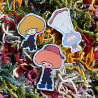 Image 4 of Pride Mushroom Stickers
