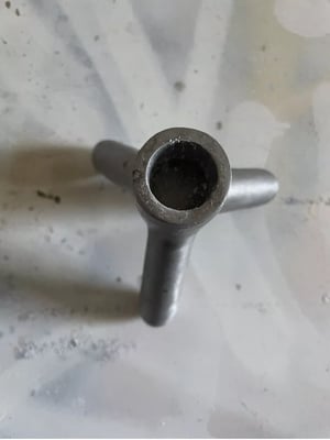 Image of Vintage metal candlestick