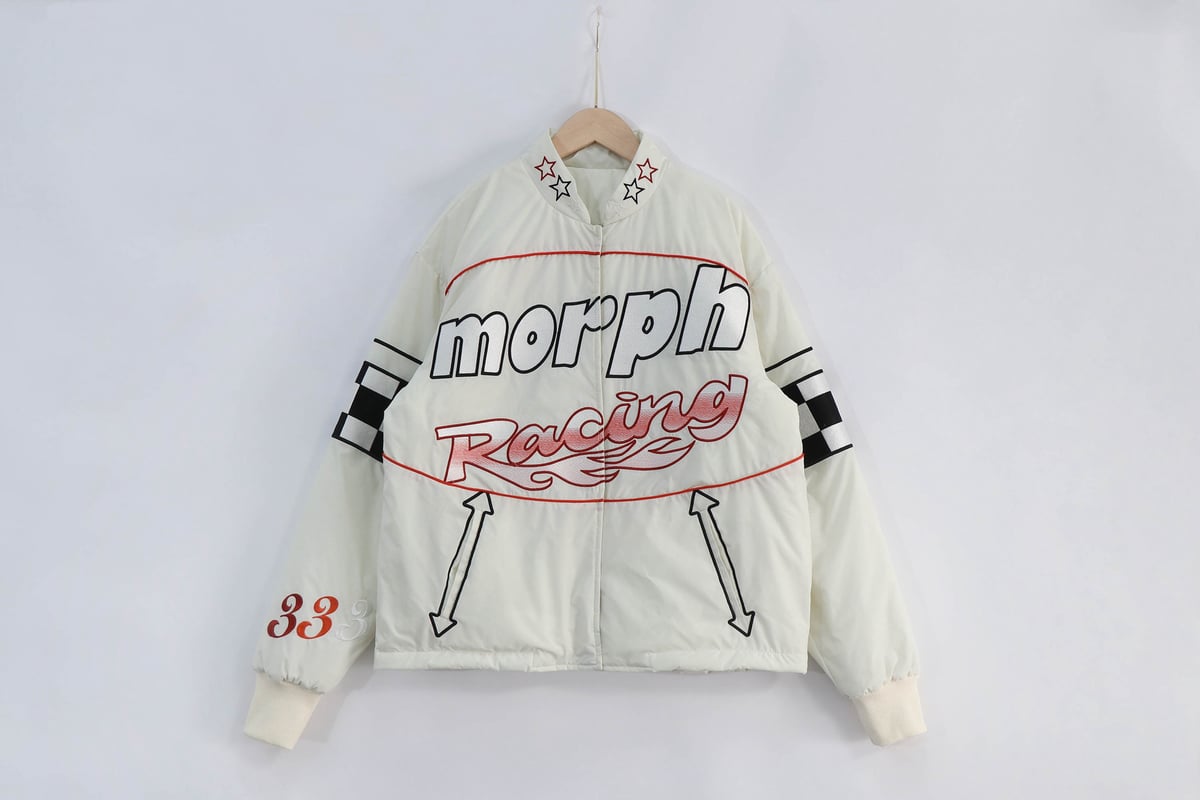 Cream Racer Jacket Morph Mindset
