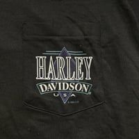 Image 4 of DEADSTOCK HARLEY DAVIDSON POCKET T ANN ARBOR