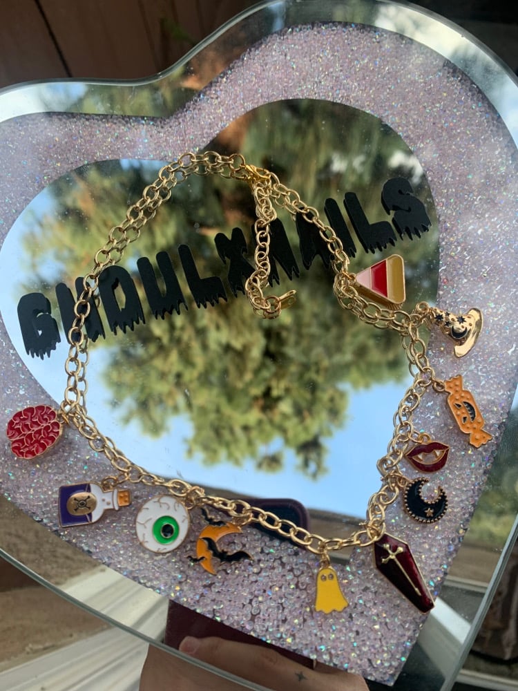 Image of Halloween Charm Necklace 