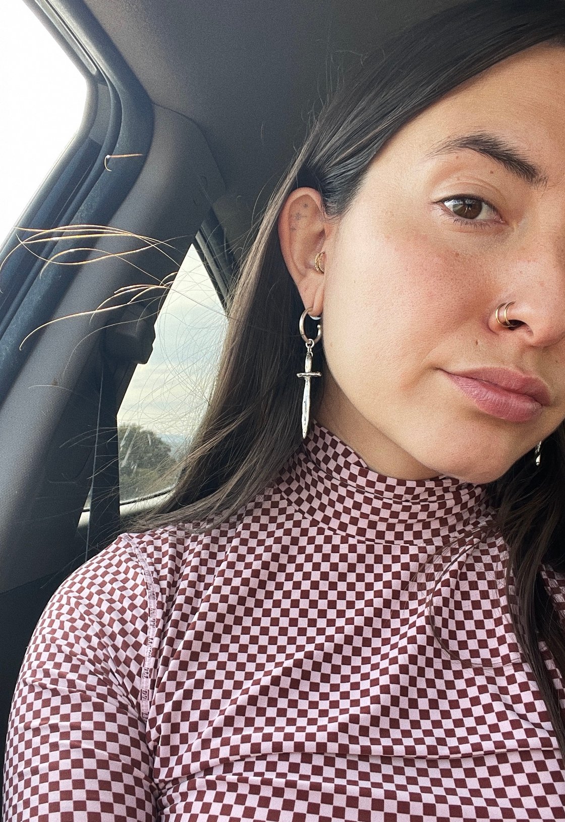 Image of ✶ Tarot  Charm Hoops ✶