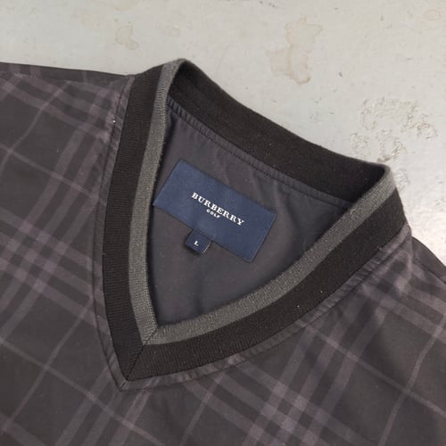 Image of Burberry Golf vest, size large