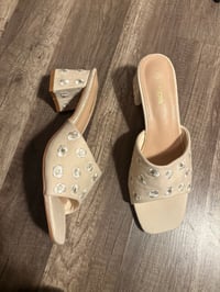 Fashion Noba cloth slides 