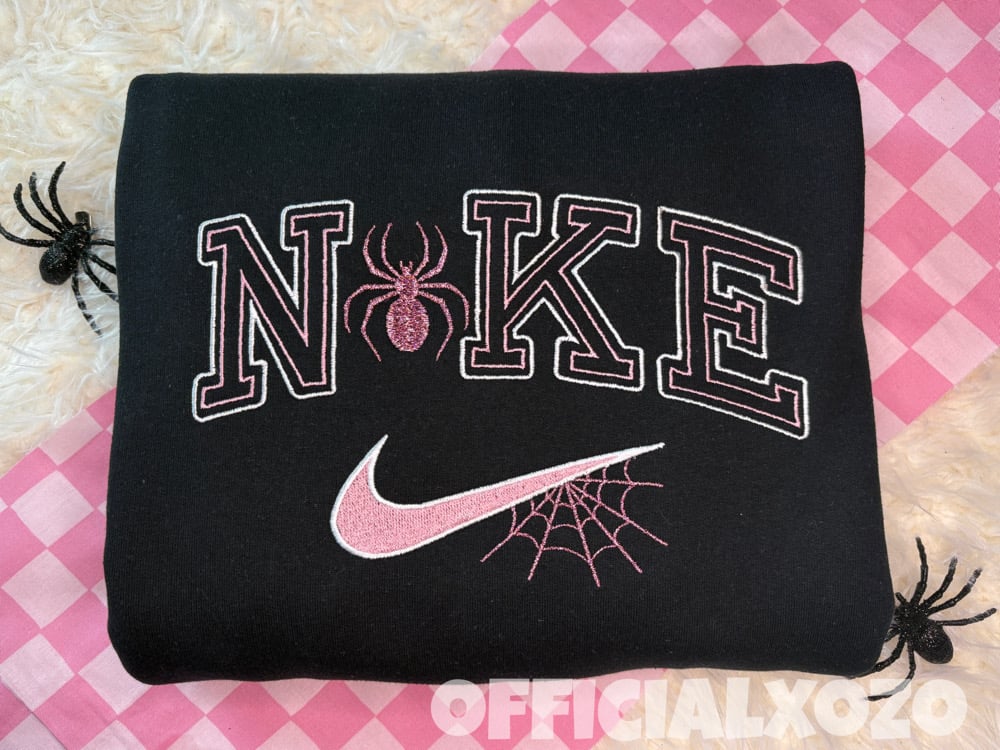 Image of Sparkly Nike Spider 🕷️💜
