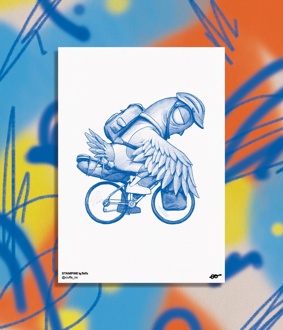 Image of Piccione ciclista