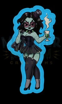 Dr.Desdemona (Flirtatious Form) Rubberhose Style (Sticker)