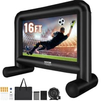 Image 4 of VEVOR | Projector Screen Projection Screen with Blower & Carrying Bag
