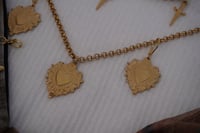 Image 1 of Sacred Heart Hoops (Gold)