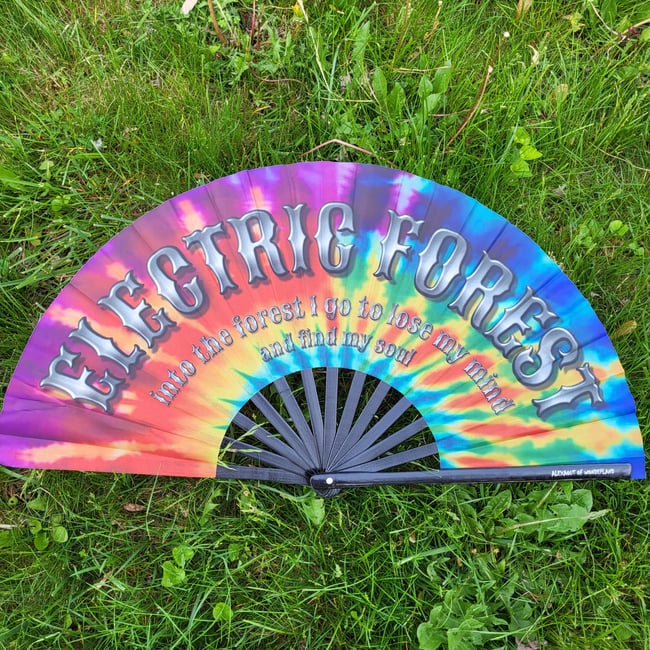 Granny square crochet / wakaan watermelon and electric forest fans