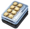 Stainless, steal whiskey ice cubes reusable
