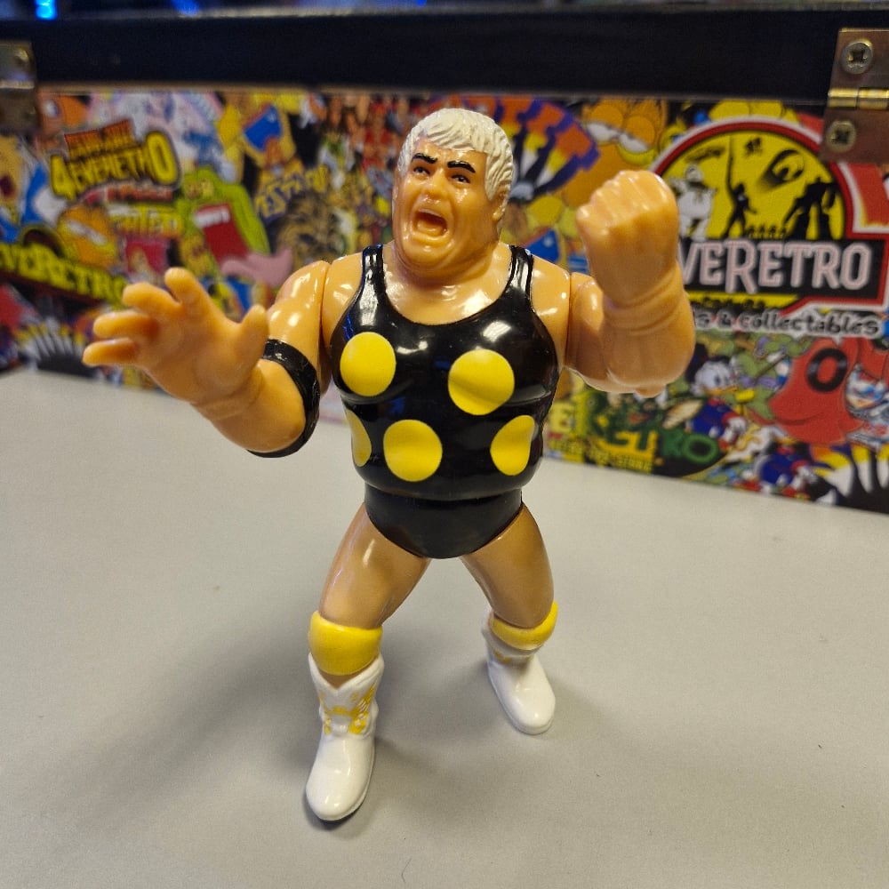 Image of Vintage WWF Hasbro Dusty Rhodes Action Figure (1990s)