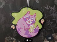 raccoon air freshener (APPLE)