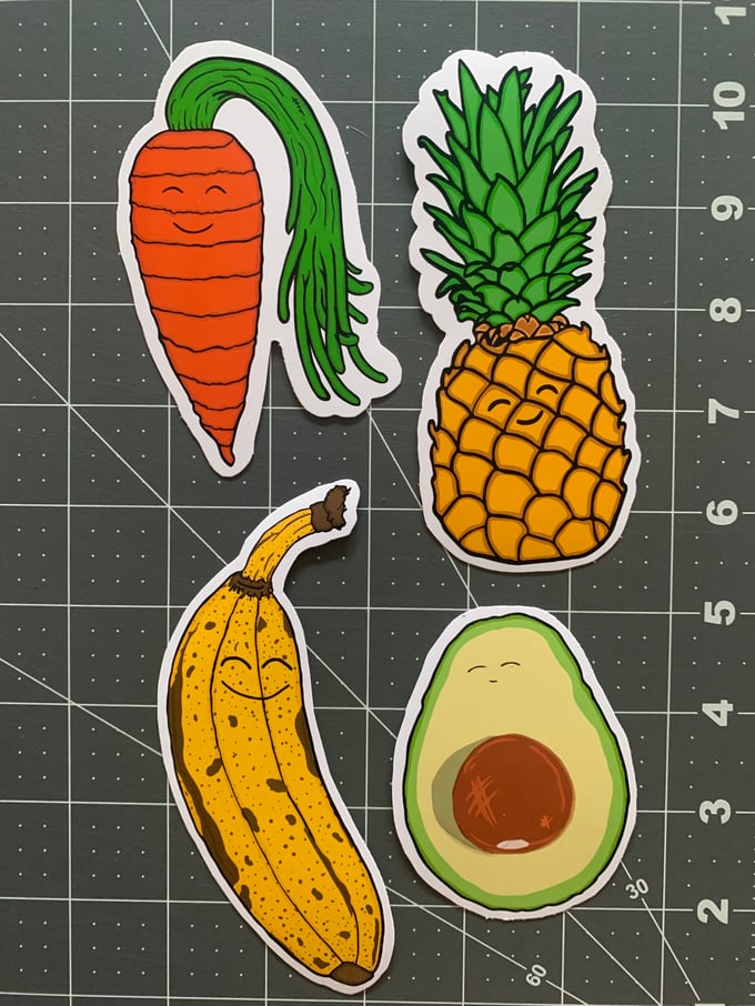 Image of Fruits & Veggies Magnet Pack