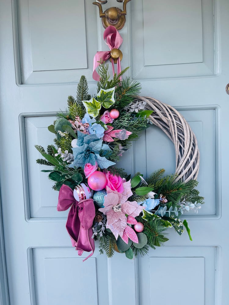 Image of 40cm Christmas Pink and Blue 