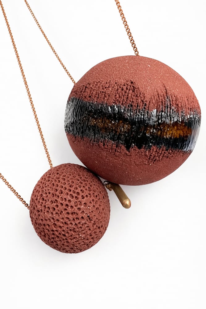 Image of Collana Due Sfere – Reef Linea Intarsi