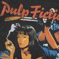 Image 4 of Pulp Fiction Premium T-Shirt – Washed Unisex Tarantino Movie Tee