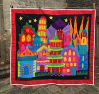 Image 1 of Temple Town on red 