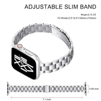 Image 3 of SLIM WATCH BAND FOR MEN AND WOMEN