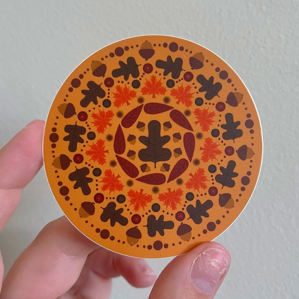 Image of fall mandala