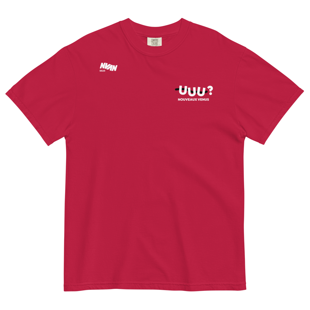 "UUU?" TEE-SHIRT ROUGE