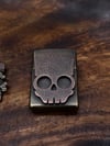 Copper El Barto Skull Armor Zippo