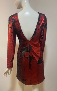 Image 4 of Stardust flip sequin dress